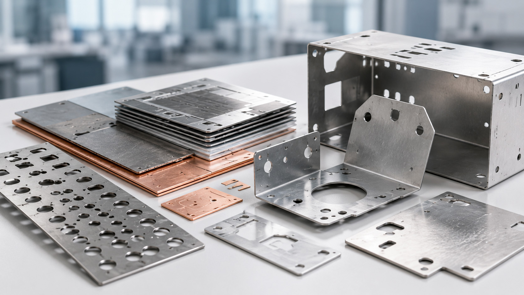 Sheet metal and laser cutting visual