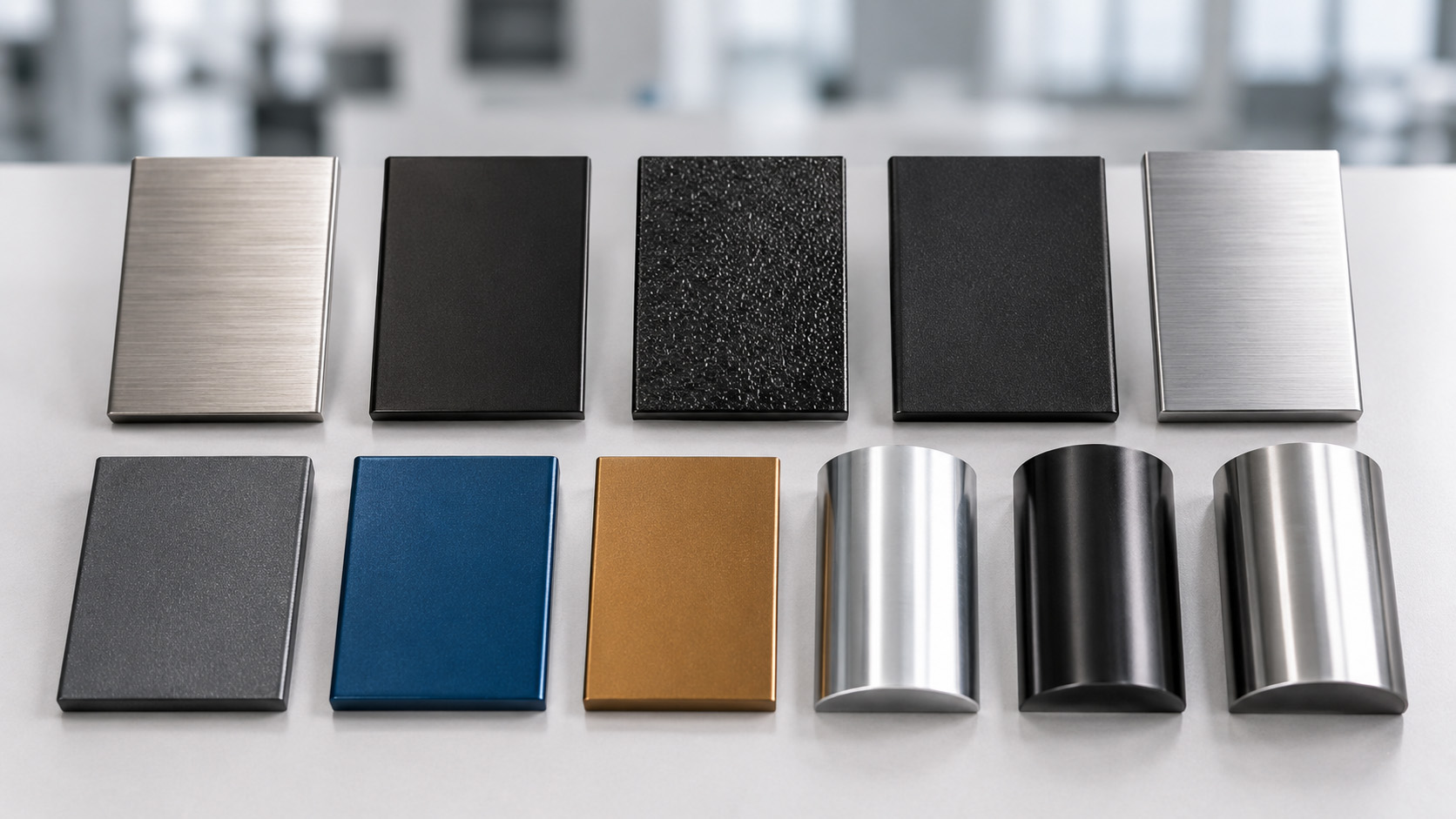 Surface finishing and coated parts visual