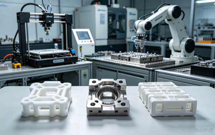 When Should You Use 3D Printing, CNC Machining, or Injection Molding?