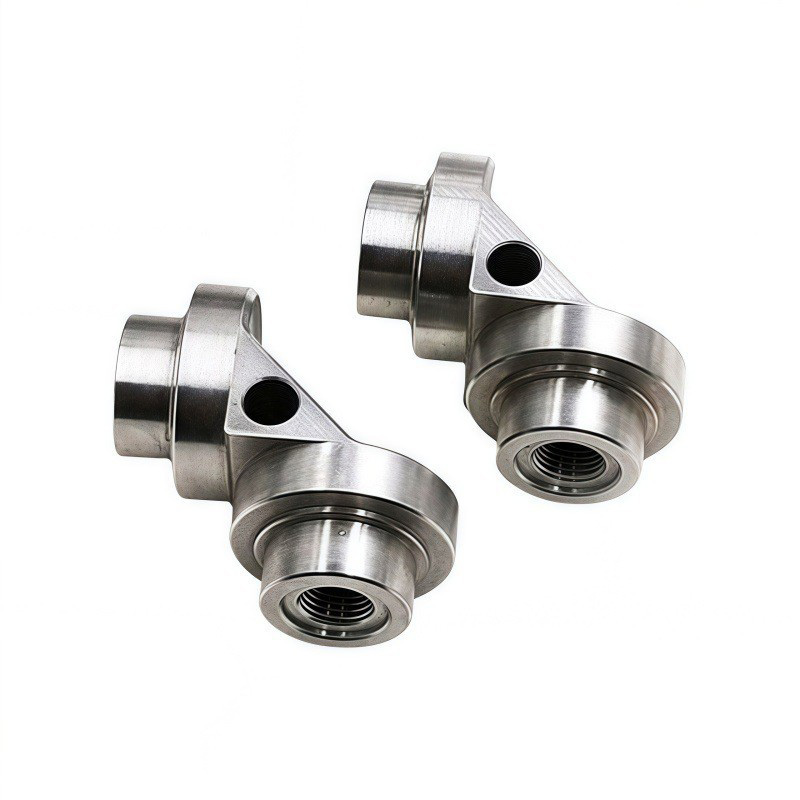 316L High-Pressure Angled Swivel Fitting for Corrosive Fluids