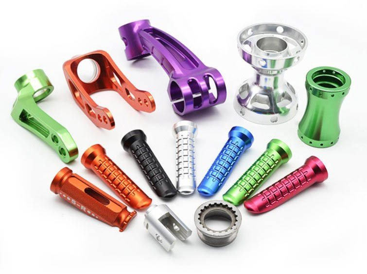 Color-Anodized CNC Components for Motorcycle and Bicycle Upgrades